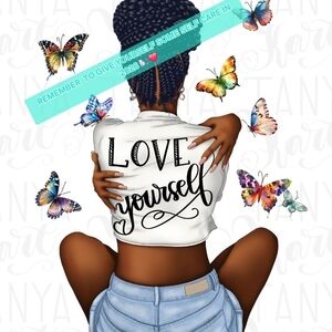 Love Yourself Self Care Or Makeup Item Random